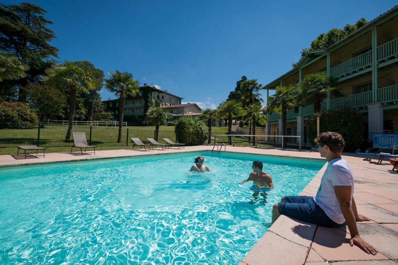 Logis Hotels- Hotel Et Restaurant Domaine De Fompeyre Bazas Exterior foto